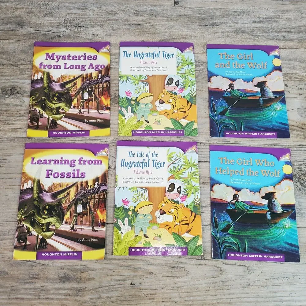Lot of 63 Houghton Mifflin 3rd Grade Leveled Readers Homeschool Books Paperback